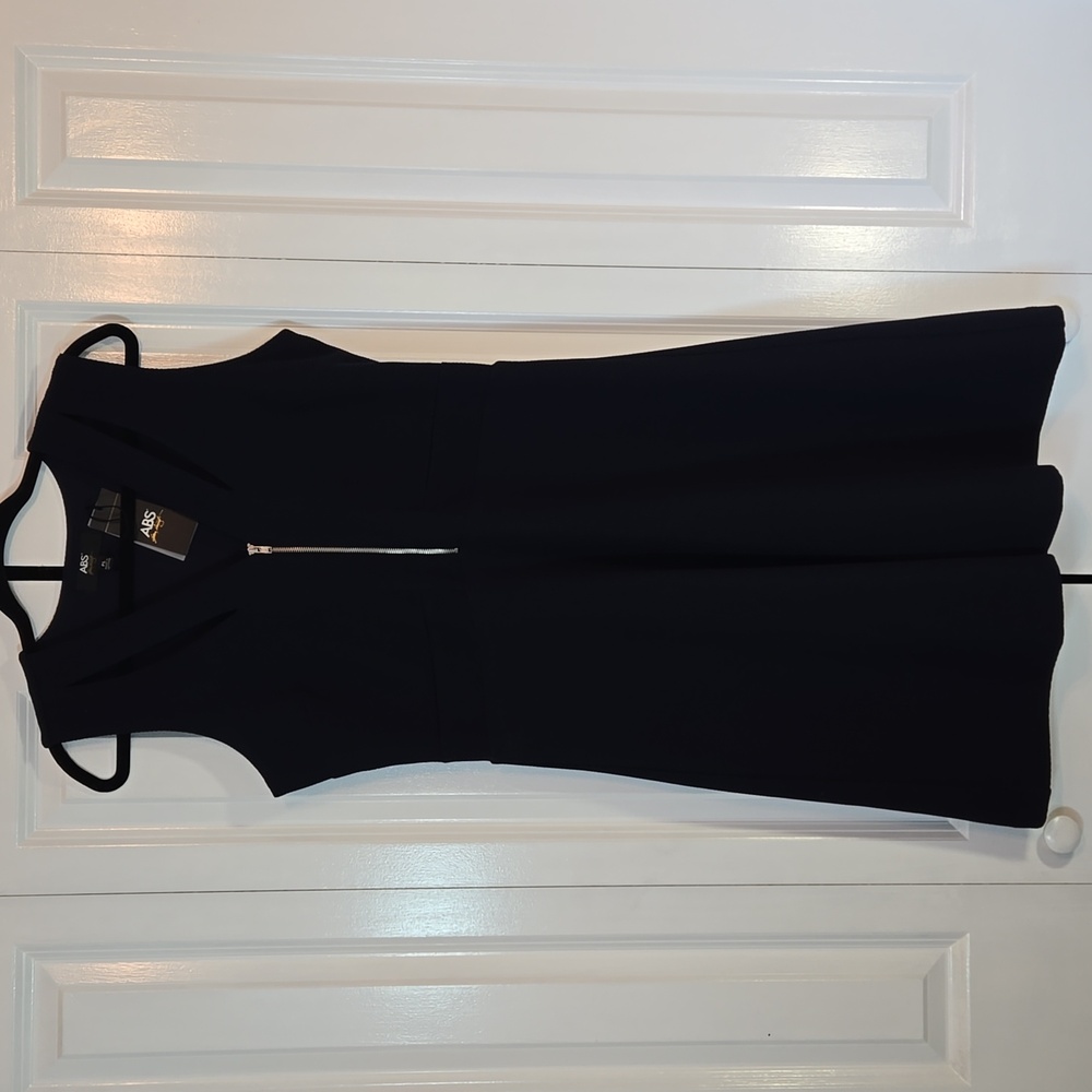 NWT ABS Allen Schwartz ABS Dress Navy Blue Size PL Petite…